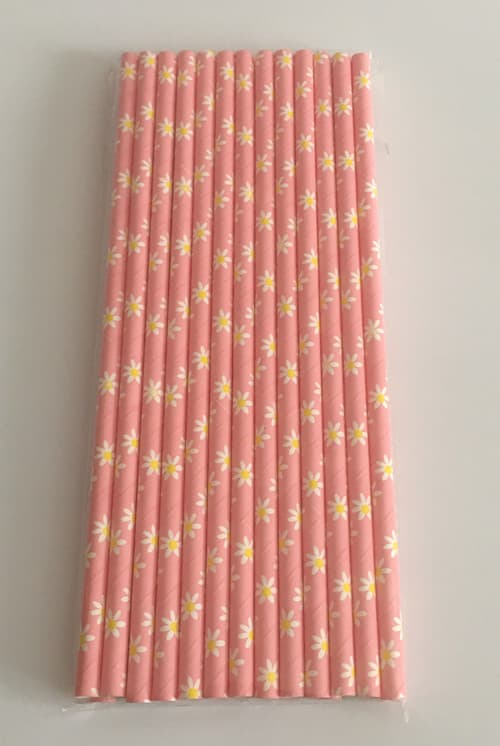 paper straw drinking straw party supply